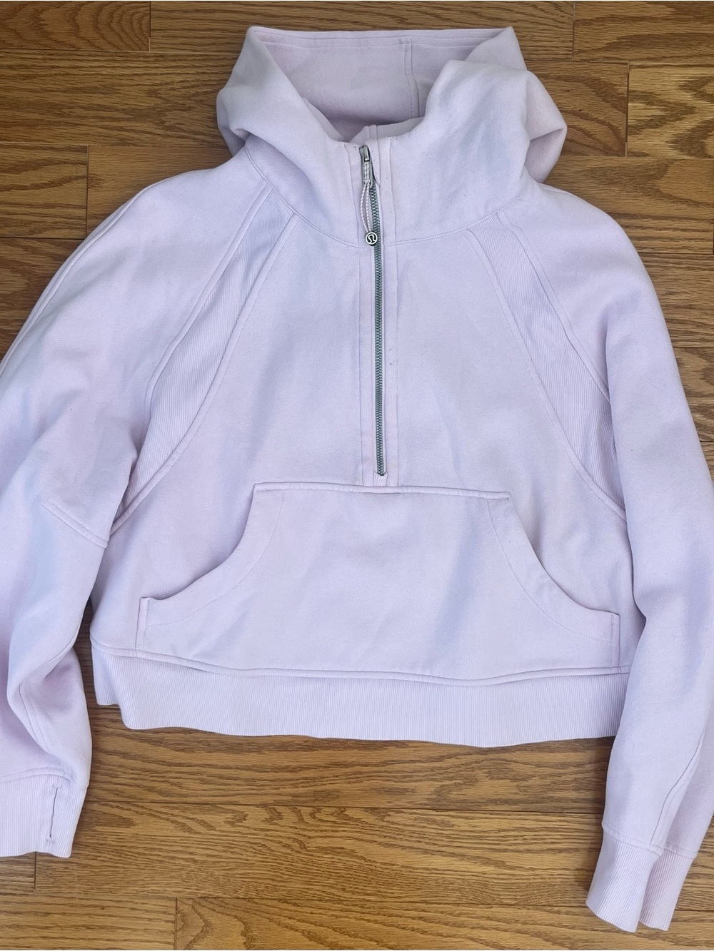 Lululemon Half-Zip Scuba - Pink / Lavender